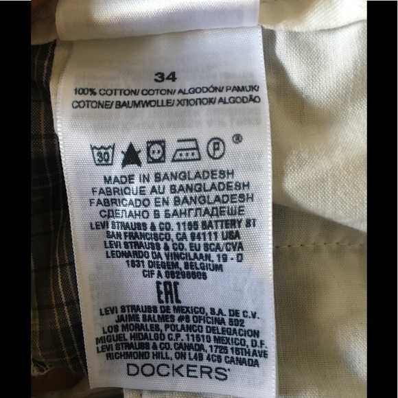 🧢 DOCKERS Cotton Plaid Shorts 🧢 - Picture 9 of 9